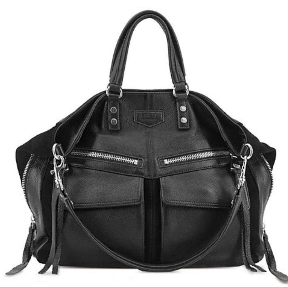 Aimee Kestenberg handbag black leather